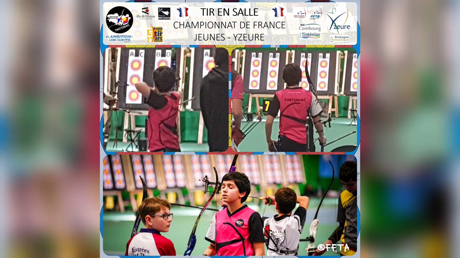 TIR EN SALLE – FRANCE JEUNES – YZEURE 🏢