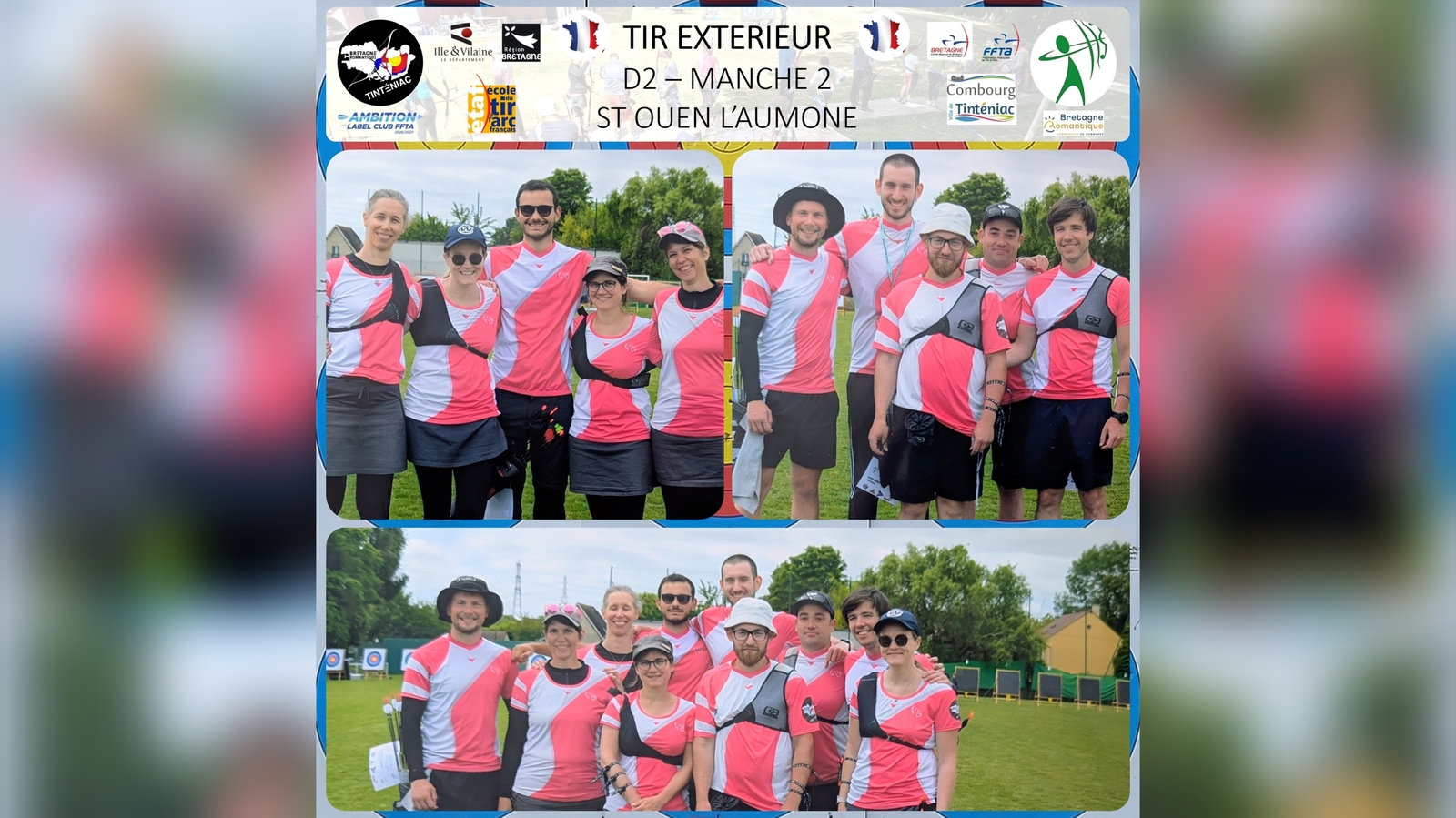 TIR EXTERIEUR – D2 – MANCHE 2 – ST OUEN L’AUMONE ⛅