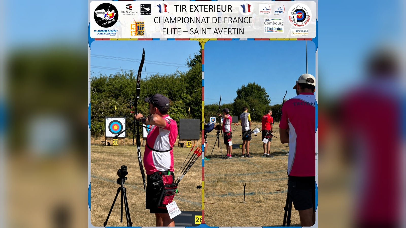 TIR EXTERIEUR – CHAMPIONNAT DE FRANCE ELITE – ST AVERTIN ⛅