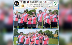 TIR EXTERIEUR – D2 – MANCHE 2 – ST OUEN L’AUMONE ⛅