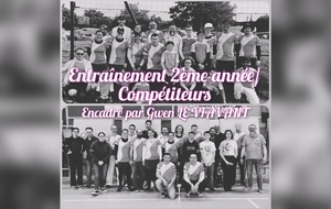 Entraînement 2ème année+Jeunes Compétiteurs