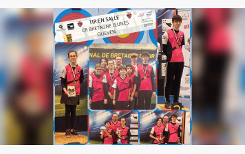 TIR EN SALLE – CR JEUNES – QUEVEN 🏢