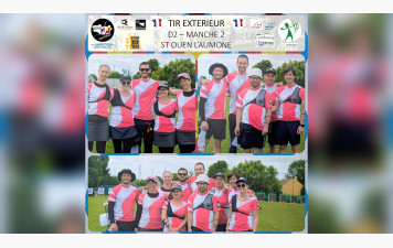 TIR EXTERIEUR – D2 – MANCHE 2 – ST OUEN L’AUMONE ⛅