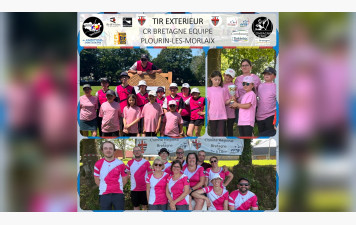 TIR EXTERIEUR – CR BRETAGNE EQUIPES JEUNES / FINALE DR EQUIPES ADULTES – PLOURIN LES MORLAIX ⛅