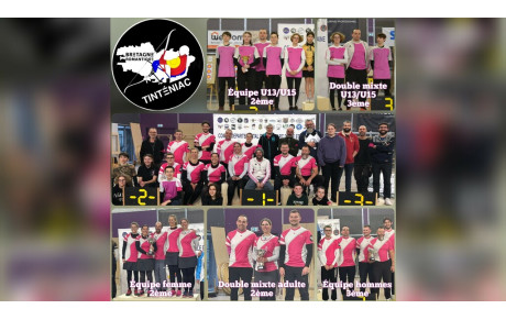 Concours salle - CD35 par équipe - Tinténiac