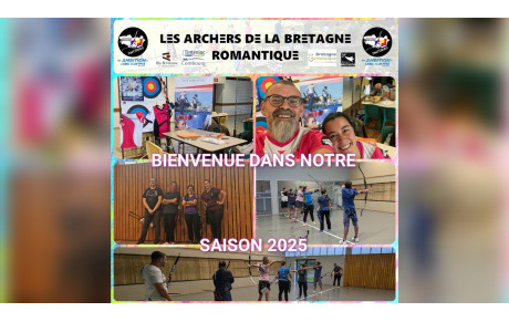 Saison 2025, nous voilà ! 🏹