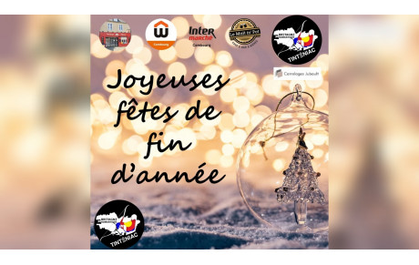 Joyeuses fêtes de fin d'années !🎄🧑🏻‍🎄🎅🏼