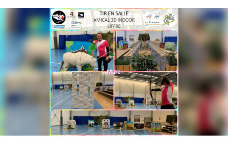Tir 3D indoor - Liffré 🏢
