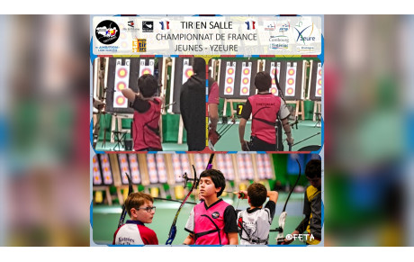 TIR EN SALLE – FRANCE JEUNES – YZEURE 🏢