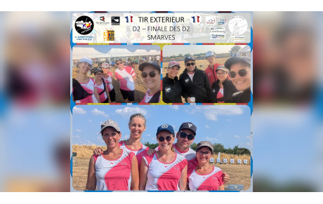 TIR EXTERIEUR – FINALE NATIONALE DES D2 – SMARVES ⛅