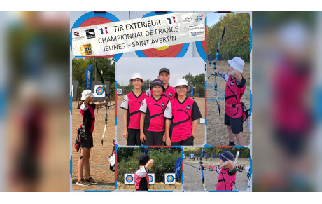 TIR EXTERIEUR – CHAMPIONNAT DE FRANCE JEUNES – ST AVERTIN ⛅